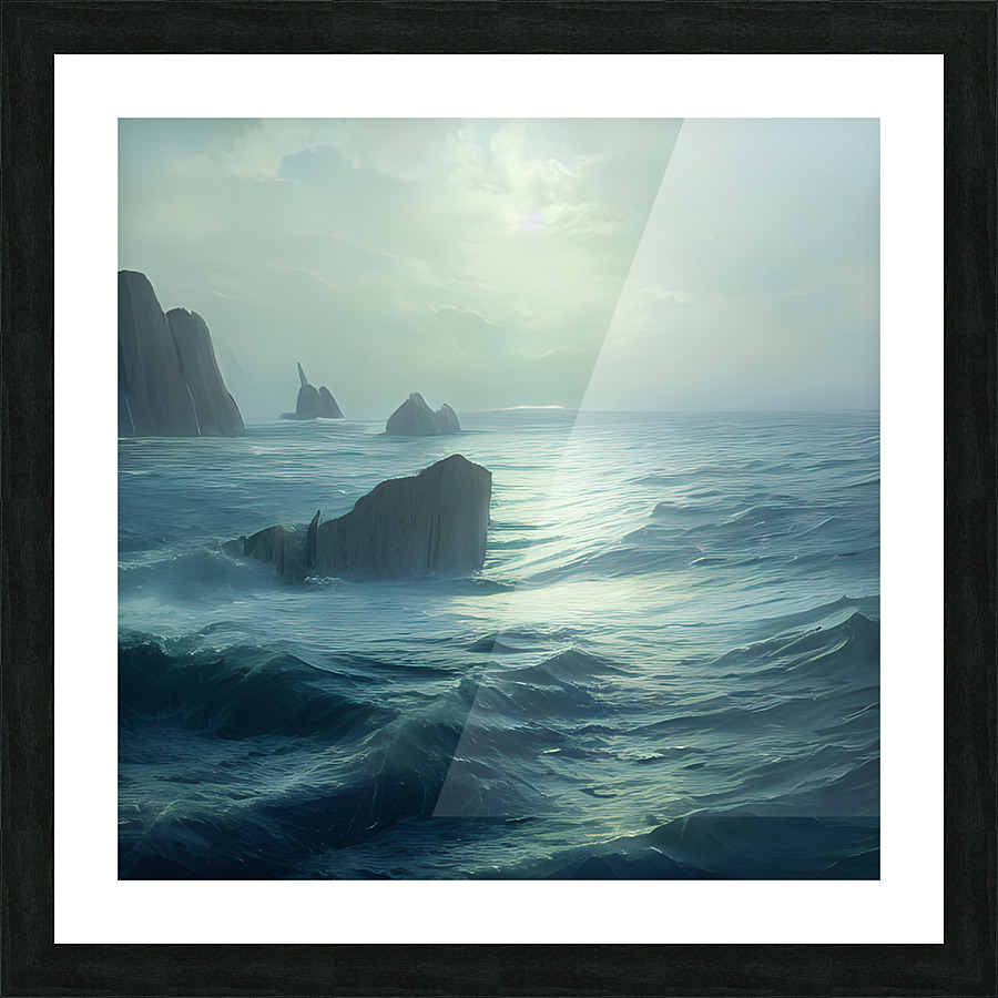 Tropical Magic 8 Picture Frame print