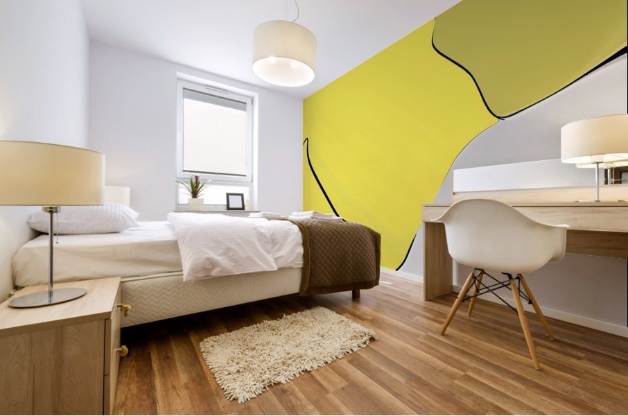 abstract Mural print