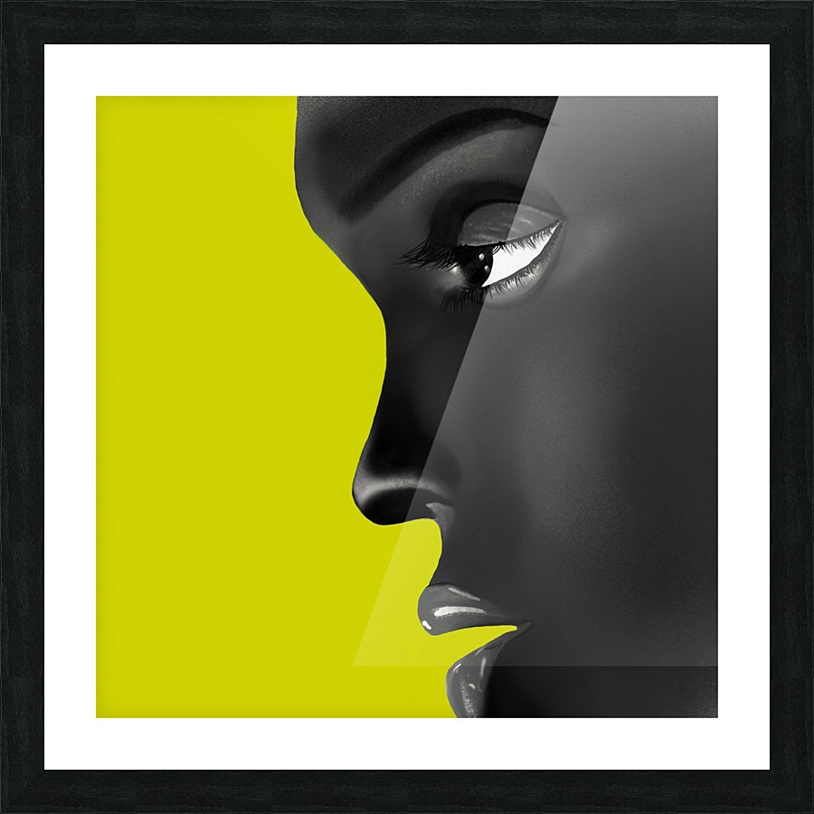 FaceArt Picture Frame print