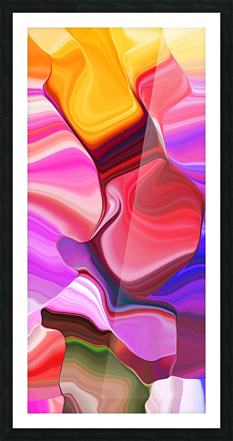 Antelope Abstact  Picture Frame print