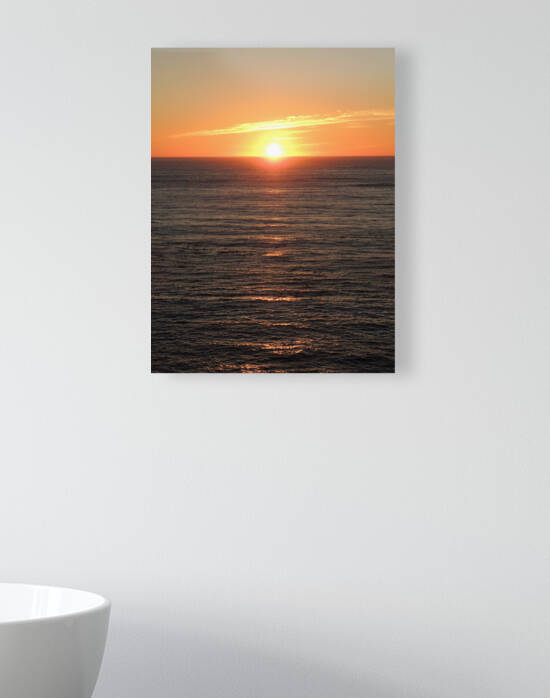 Sunset at Depoe Bay  2 by Nicole Rene