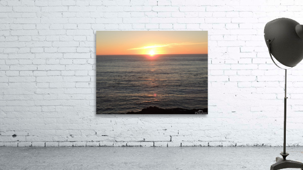 Sunset at Depoe Bay  3 Wall Preview