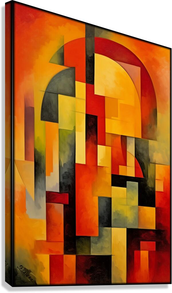 Abstraction FA 25 2x3 656 Canvas Print