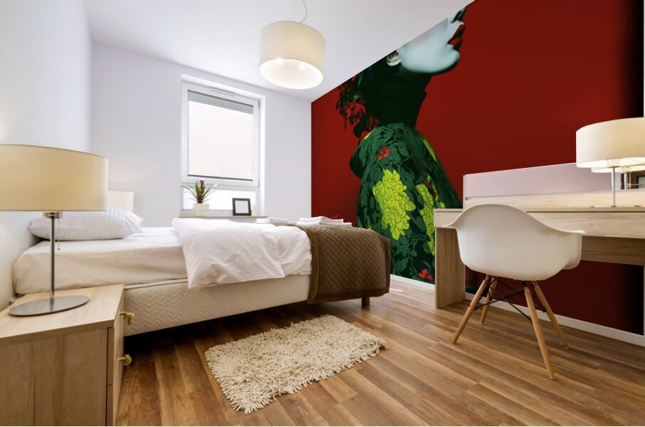 Geisha FA 25 2x3  321 Mural print