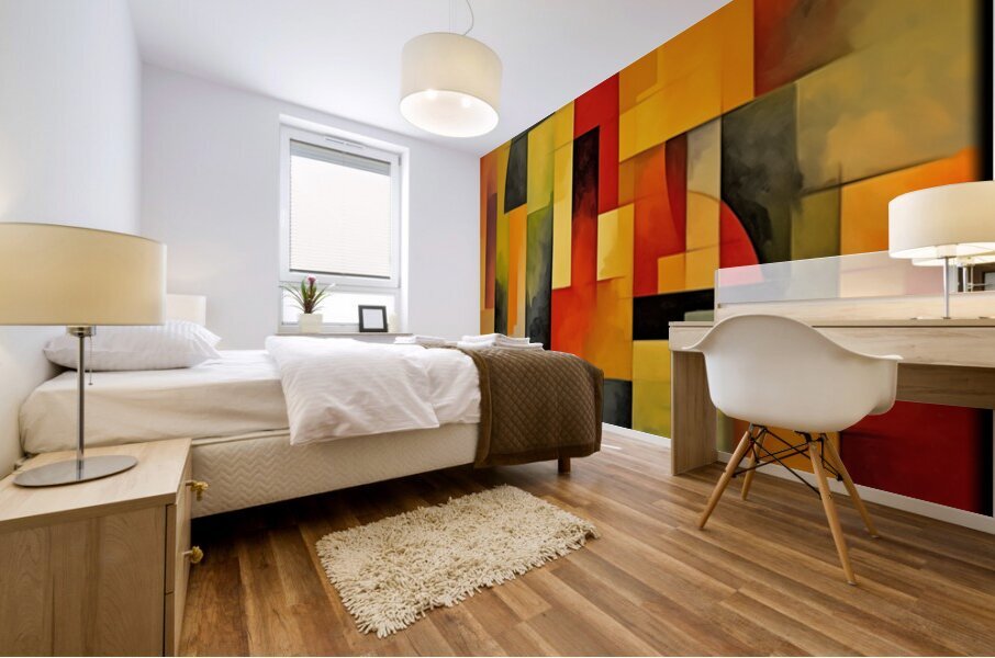 Abstraction FA 25 2x3 656 Mural print