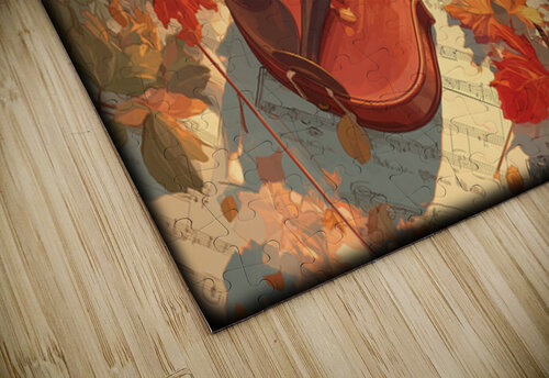 Violin FA 25 2x3  87 Ksavera ART puzzle