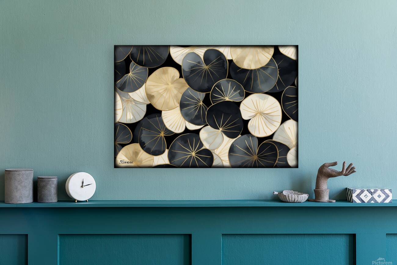 Japanese abstract art FA 25 2x3  464 Reproduction