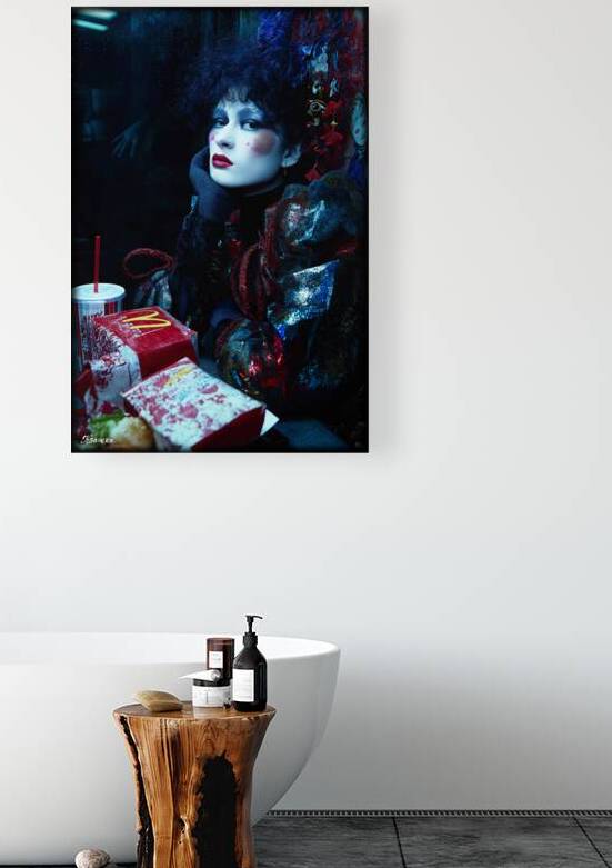 Lady Goth Portrait FA 25 2x3  66 by Ksavera ART
