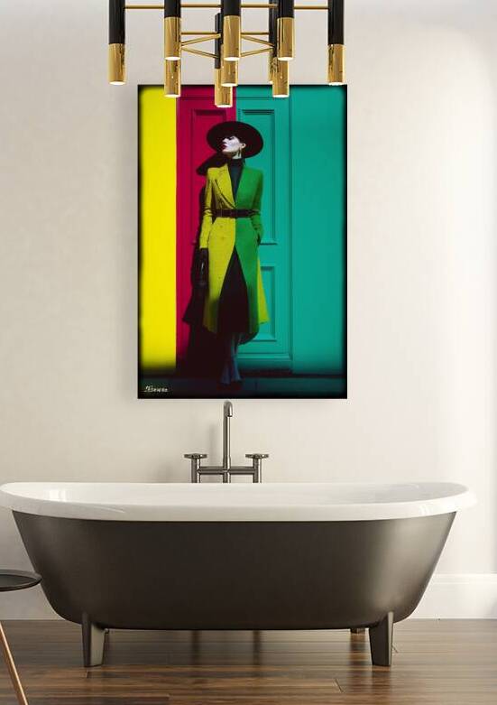 Portrait of lady FA 25 2x3  71 by Ksavera ART