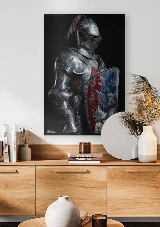 Knight of USA FA 25 2x3  75 by Ksavera ART