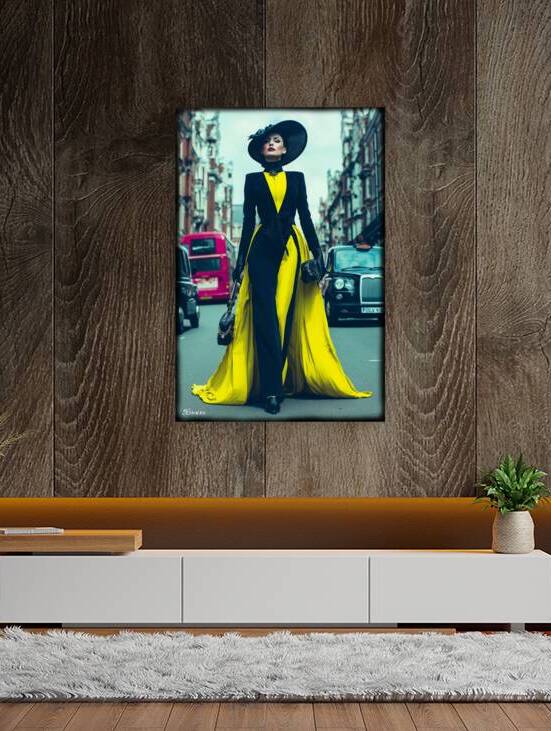 Lady in London FA 25 2x3  82 by Ksavera ART