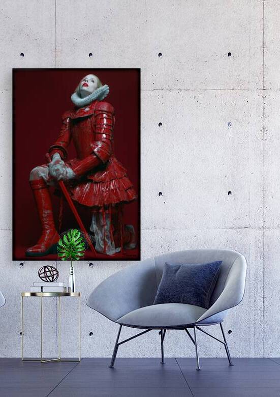 Lady in red FA 25 2x3  108 by Ksavera ART