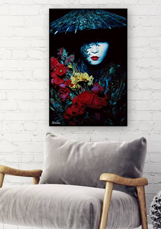 Geisha FA 25 2x3  110 by Ksavera ART