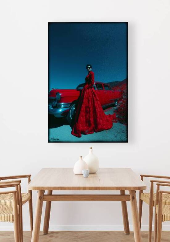Lady in red FA 25 2x3  133 by Ksavera ART