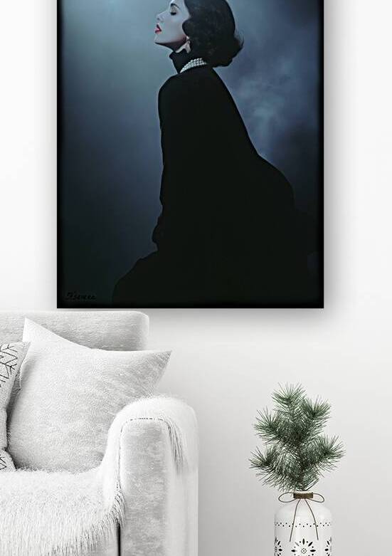 Portrait of lady FA 25 2x3  145 by Ksavera ART