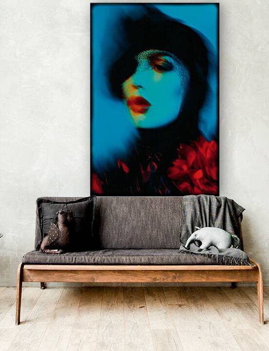 Portrait of lady FA 25 2x3  160 by Ksavera ART