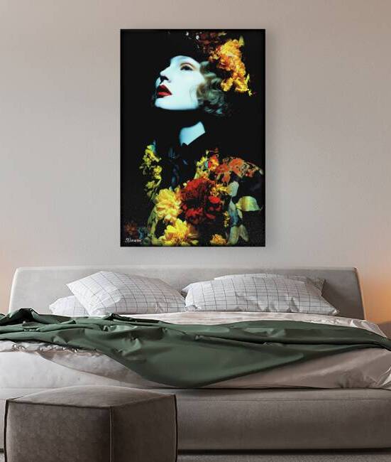 Portrait of lady FA 25 2x3  177 by Ksavera ART