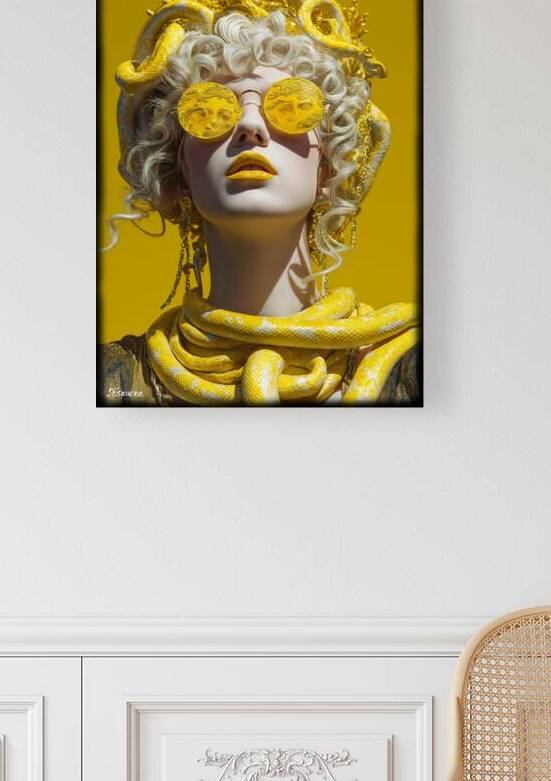 Medusa Gorgona FA 25 2x3  178 by Ksavera ART