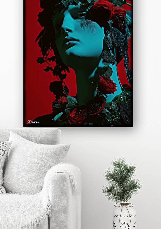 Medusa Gorgona FA 25 2x3  189 by Ksavera ART