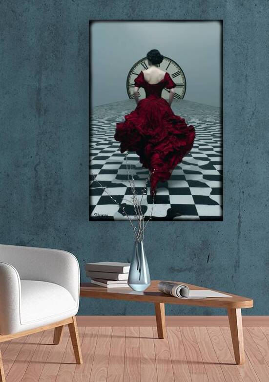 Lady of time FA 25 2x3  185 by Ksavera ART