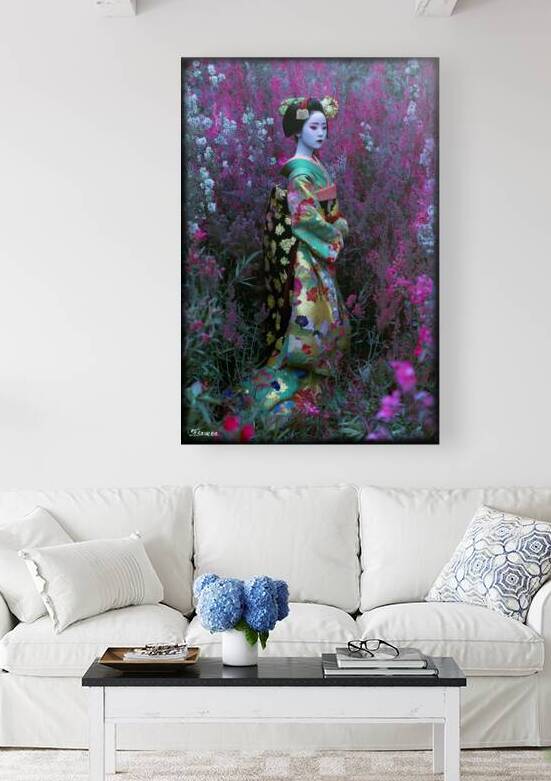 Geisha FA 25 2x3  243 by Ksavera ART