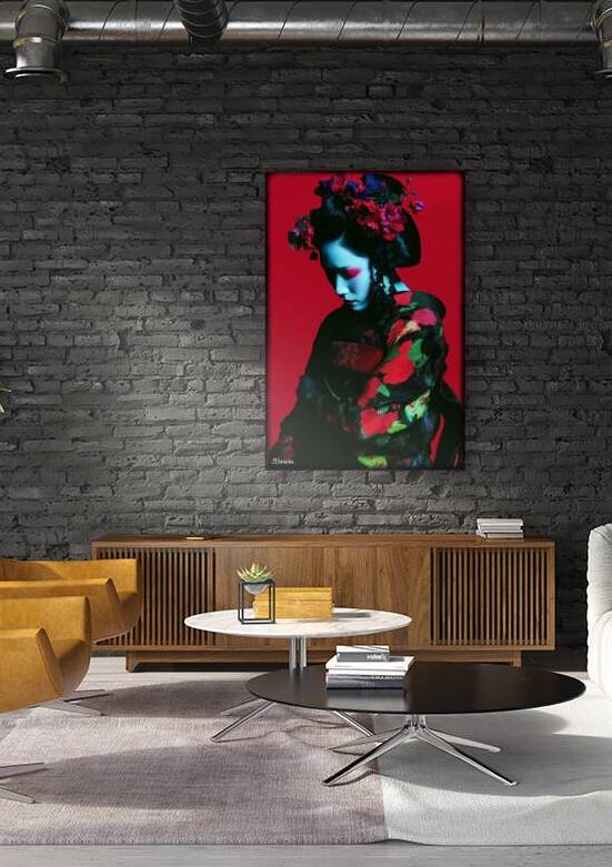 Geisha FA 25 2x3  230 by Ksavera ART