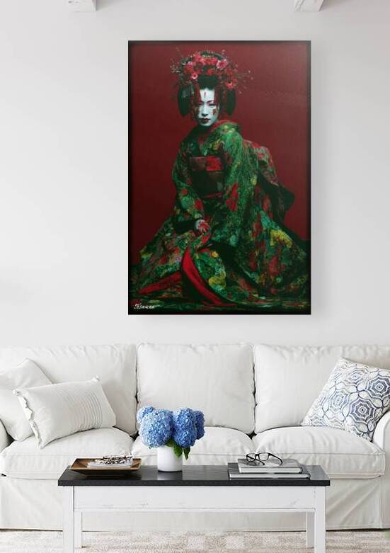 Geisha FA 25 2x3  259 by Ksavera ART