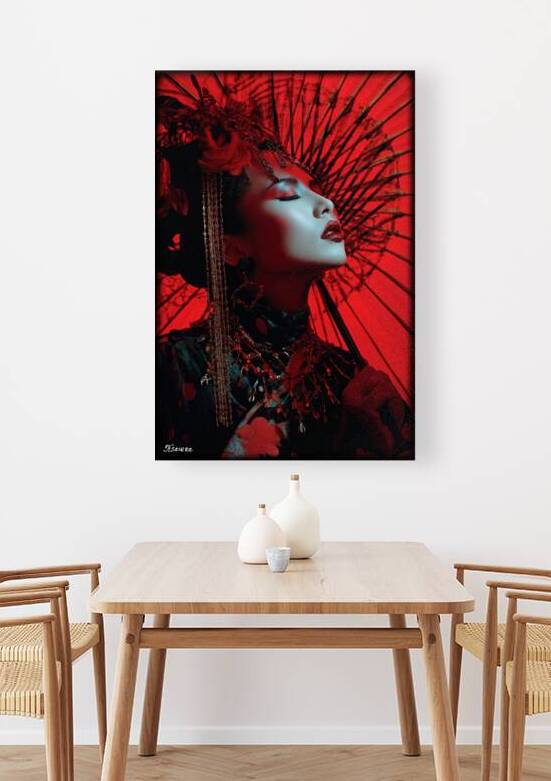 Geisha FA 25 2x3  299 by Ksavera ART