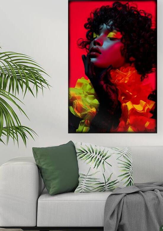 Glamur portrait FA 25 2x3  274 by Ksavera ART