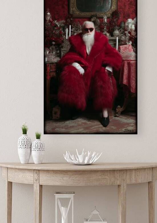 Santa Claus  FA 25 2x3  303 by Ksavera ART