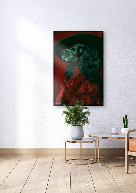 Portrait of a dog FA 25 2x3  320 by Ksavera ART