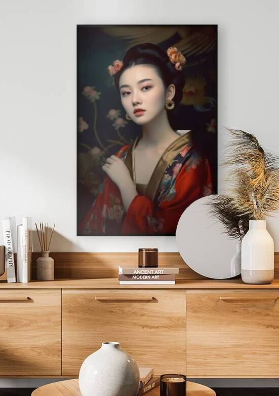 Geisha FA 25 2x3  364 by Ksavera ART
