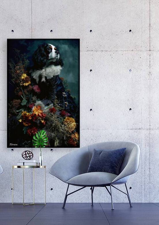 Portrait of a dog FA 25 2x3  313 by Ksavera ART