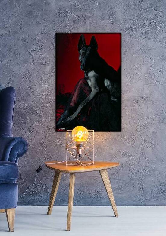Dog portrait FA 25 2x3  309 by Ksavera ART