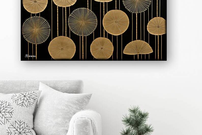Japanese abstract art FA 25 2x3  427 by Ksavera ART