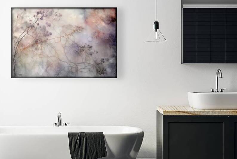 Japanese abstract art FA 25 2x3  398 by Ksavera ART