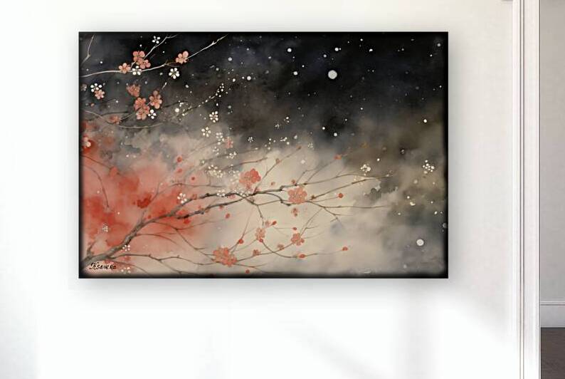 Japanese art FA 25 2x3  425 by Ksavera ART