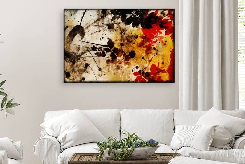Japanese floral art FA 25 2x3  378 by Ksavera ART