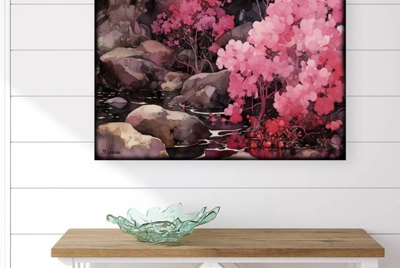 Japanese art FA 25 2x3  391 by Ksavera ART