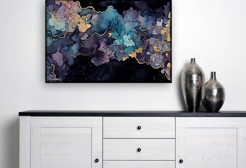 Japanese abstract art FA 25 2x3  498 by Ksavera ART