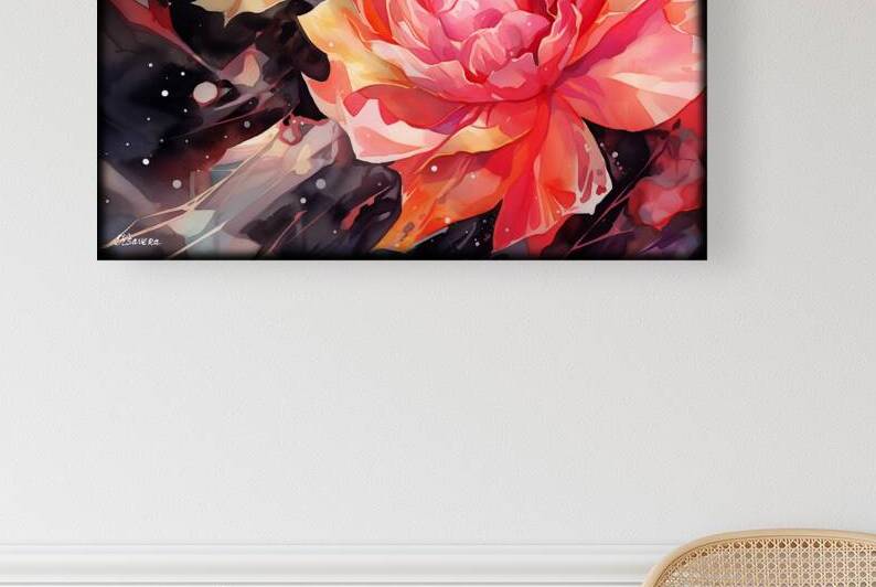 Japanese floral art FA 25 2x3  543 by Ksavera ART