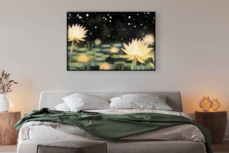Japanese floral art FA 25 2x3  511 by Ksavera ART