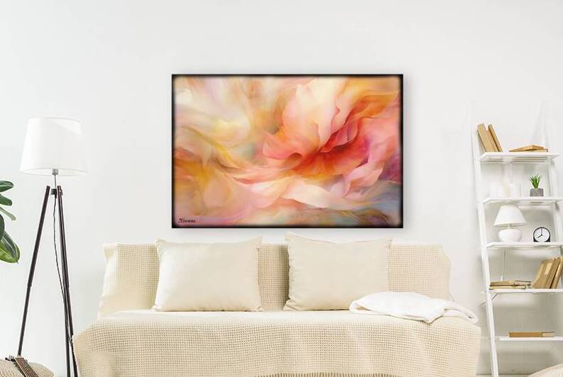 JAPANESE FLORAL ART FA 25 2x3 535 by Ksavera ART