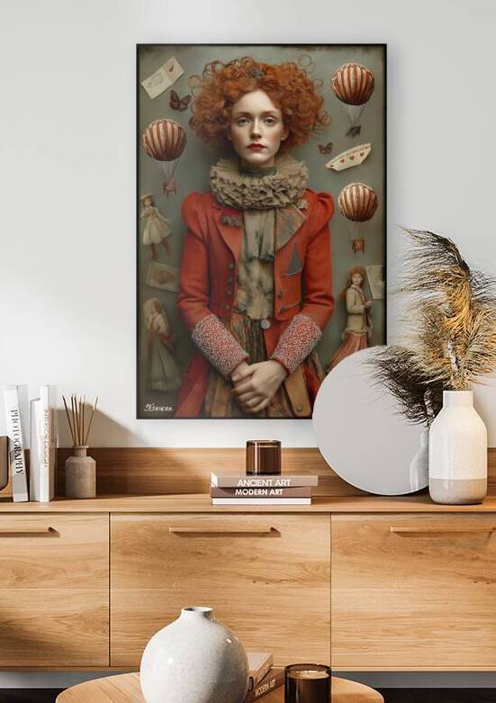 Lady in edFA 25 2x3 554 by Ksavera ART