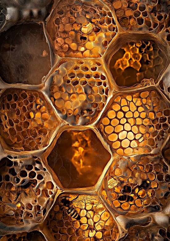 Honeycomb FA 25 2x3 571 by Ksavera ART
