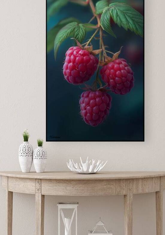 Raspberry FA 25 2x3 593 by Ksavera ART