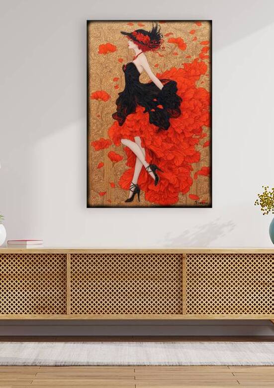 Art Nouveau FA 25 2x3 622 by Ksavera ART