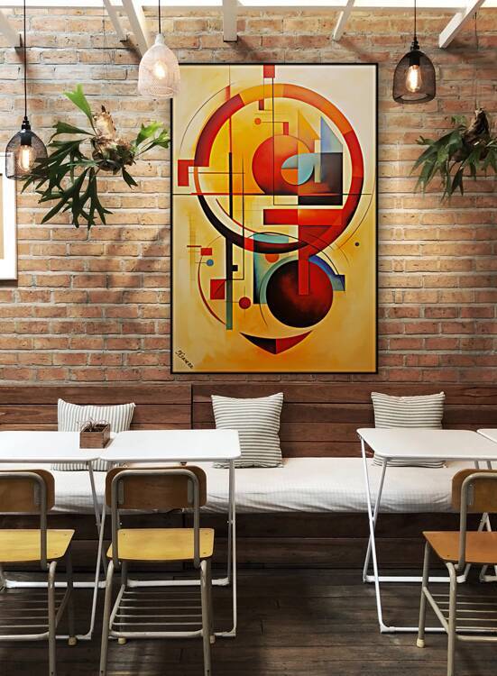 Abstraction FA 25 2x3 652 by Ksavera ART