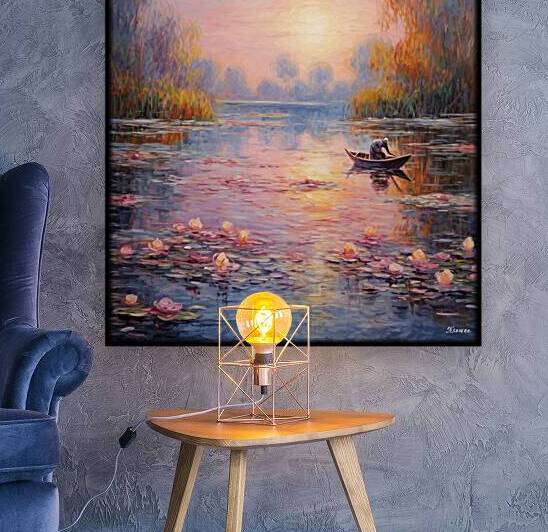 Impressionism landscape painting rj 0203 5670 300 by Ksavera ART