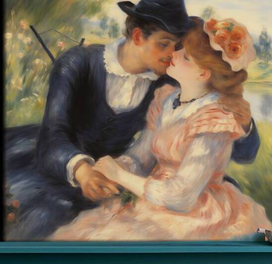 Impressionism portrait painting rj 0226 5670 300 by Ksavera ART